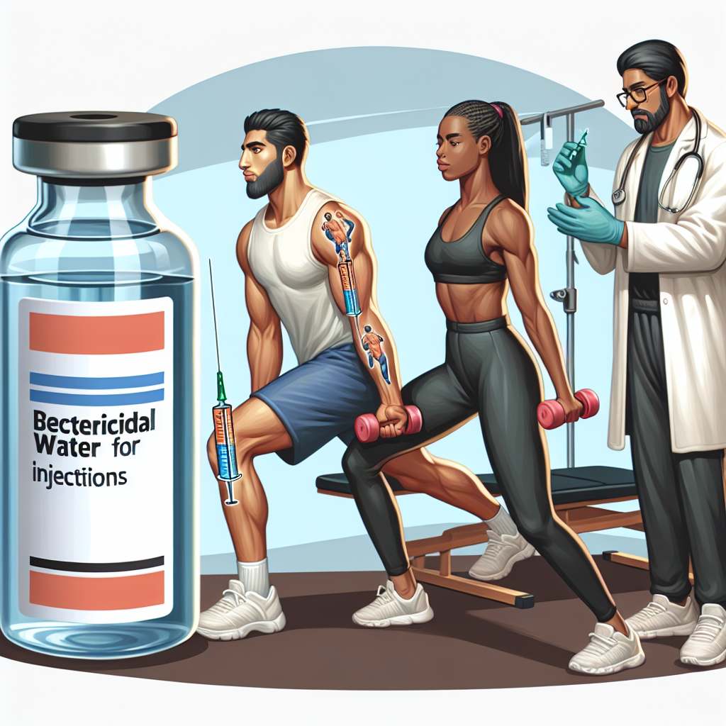 Il ruolo dell'acqua battericida per iniezioni nel recupero muscolare degli atleti