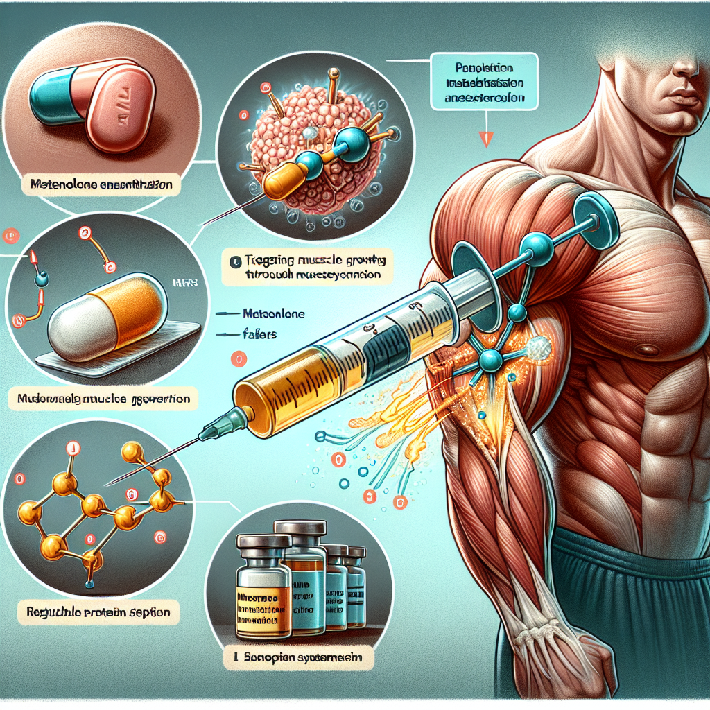 Metenolone enantato iniettabile e il suo ruolo nella crescita muscolare