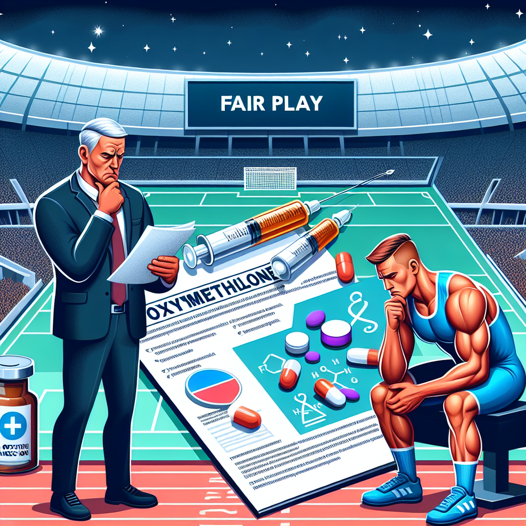 Oxymetholone injection: implicazioni etiche e legali nell'ambito sportivo