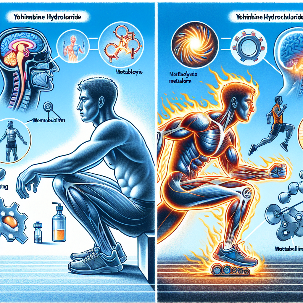 Gli effetti della yohimbina cloridrato sul metabolismo nel contesto sportivo